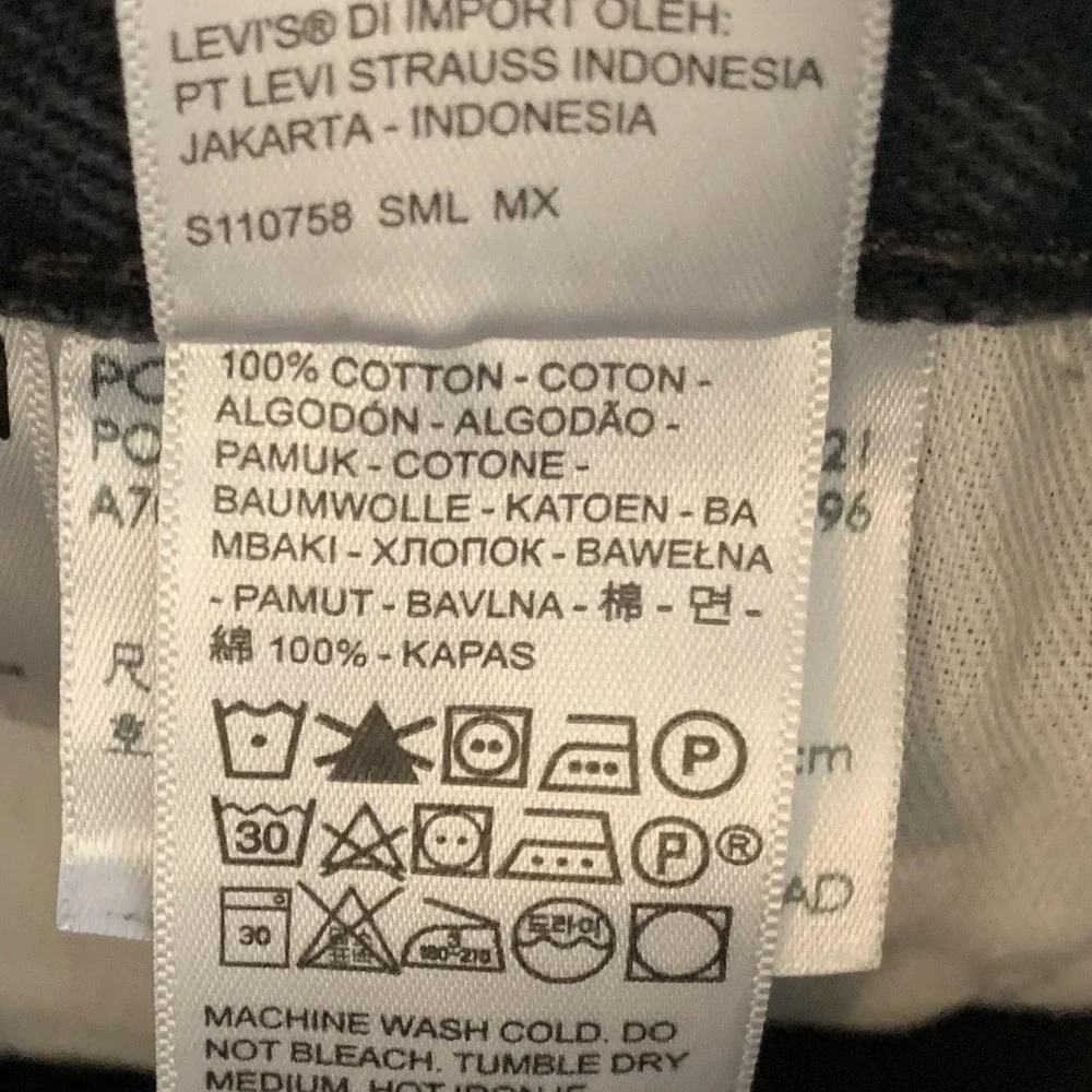 Levis 505 Jeans Mens 32x30 Gray Charcoal Wash Straight Leg Denim‎ Regular Fit